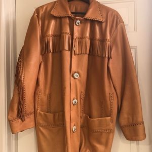LEATHER LEGENDS LONG INDIAN COAT